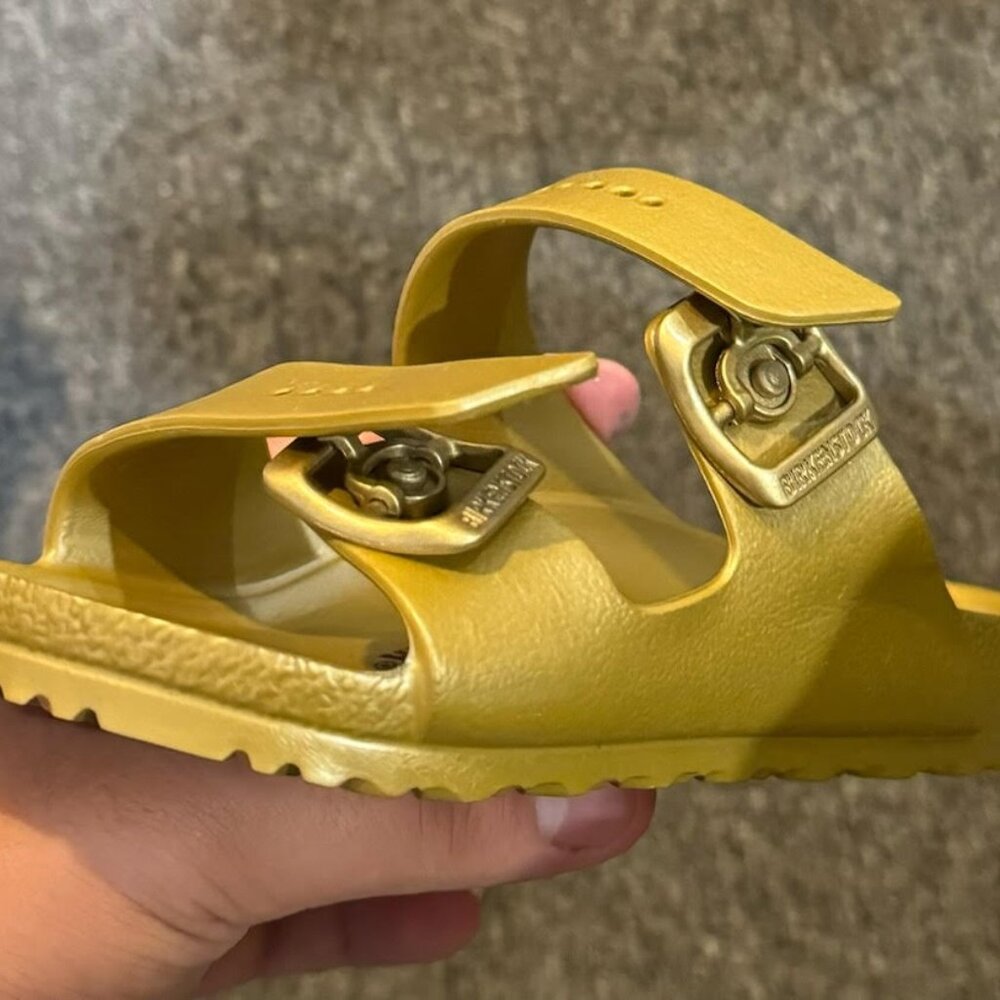 Birkenstock arizona eva  kids  glamour gold